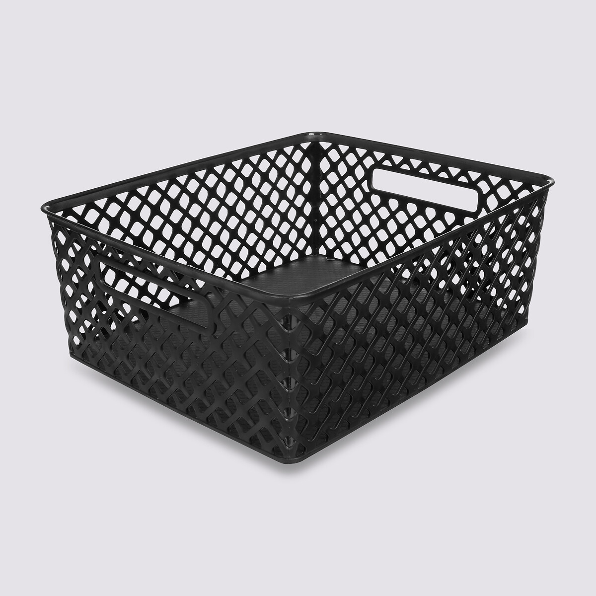 Panier en plastique 11l, noir Folky