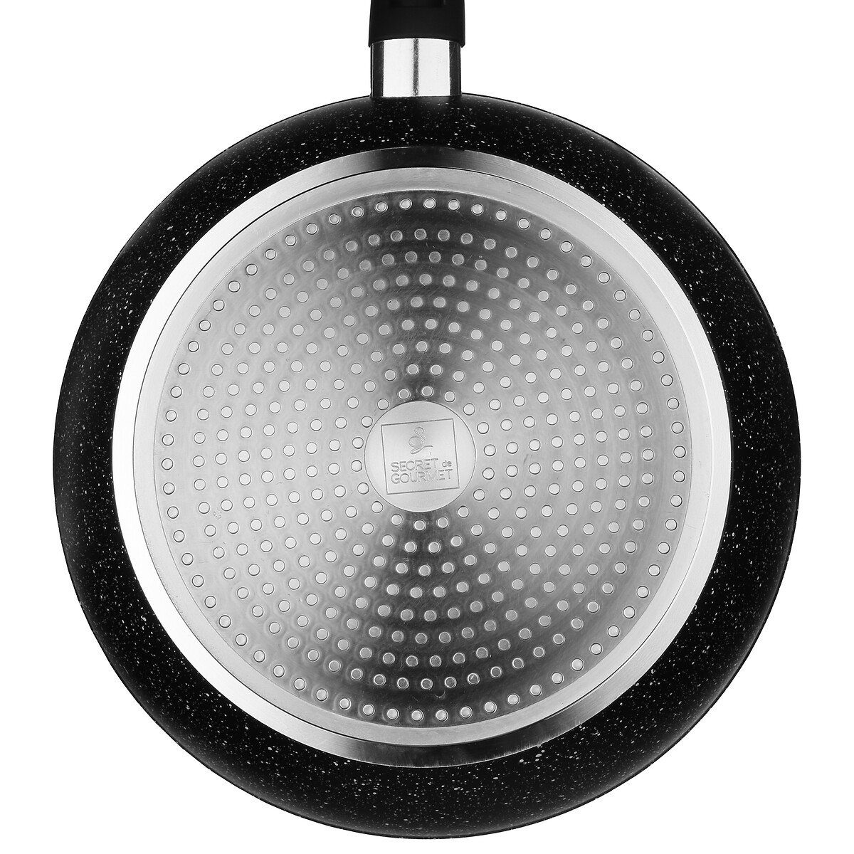 Sauteuse aluminium forgé, 28 cm Caractère