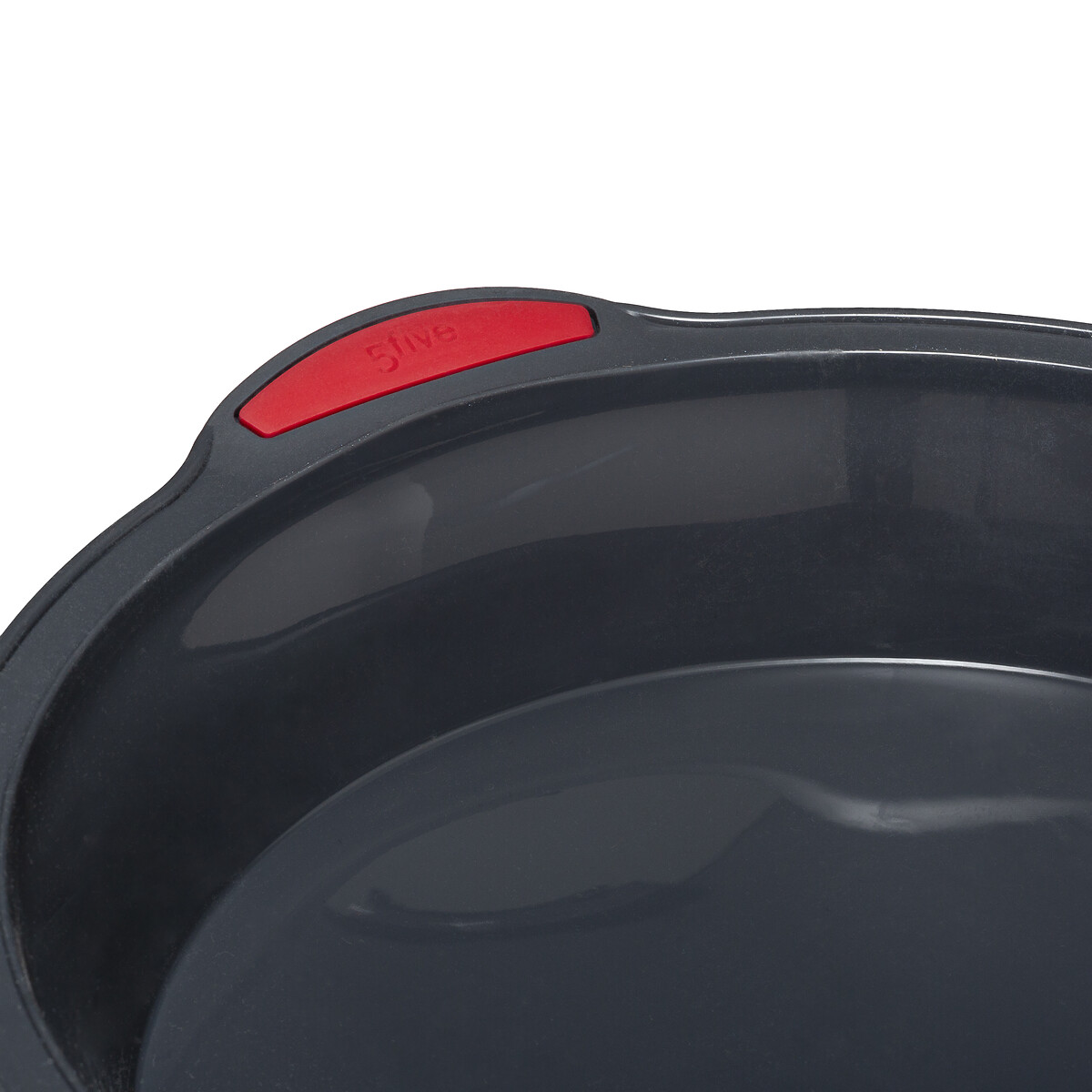 Moule à manqué silicone 25cm- noir,rouge Silitop