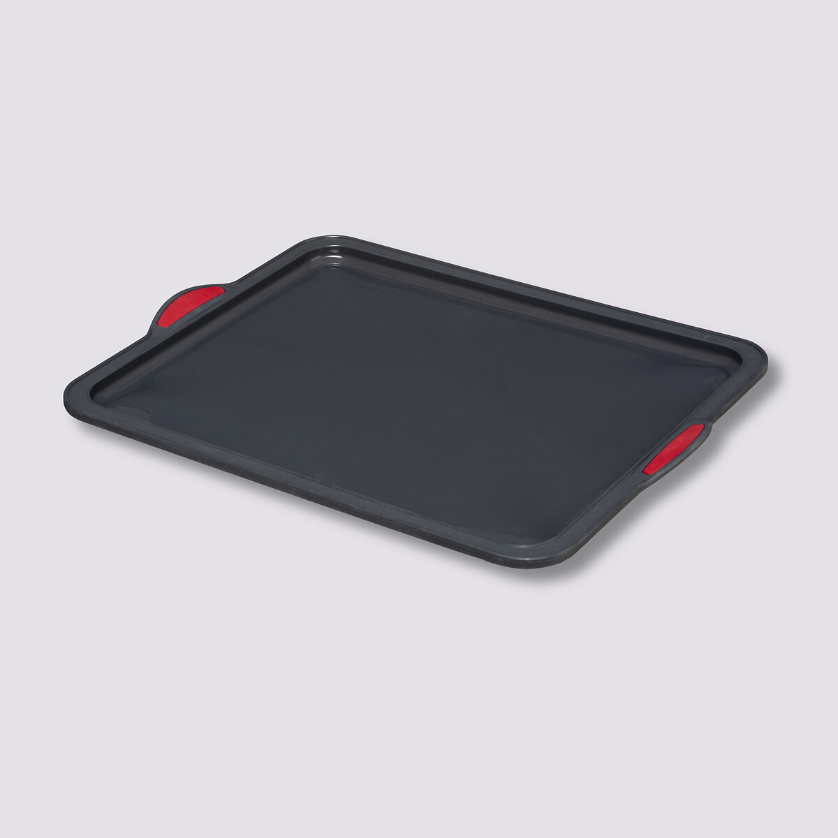 Plaque 28x36,7cm silicone- noir,rouge Silitop