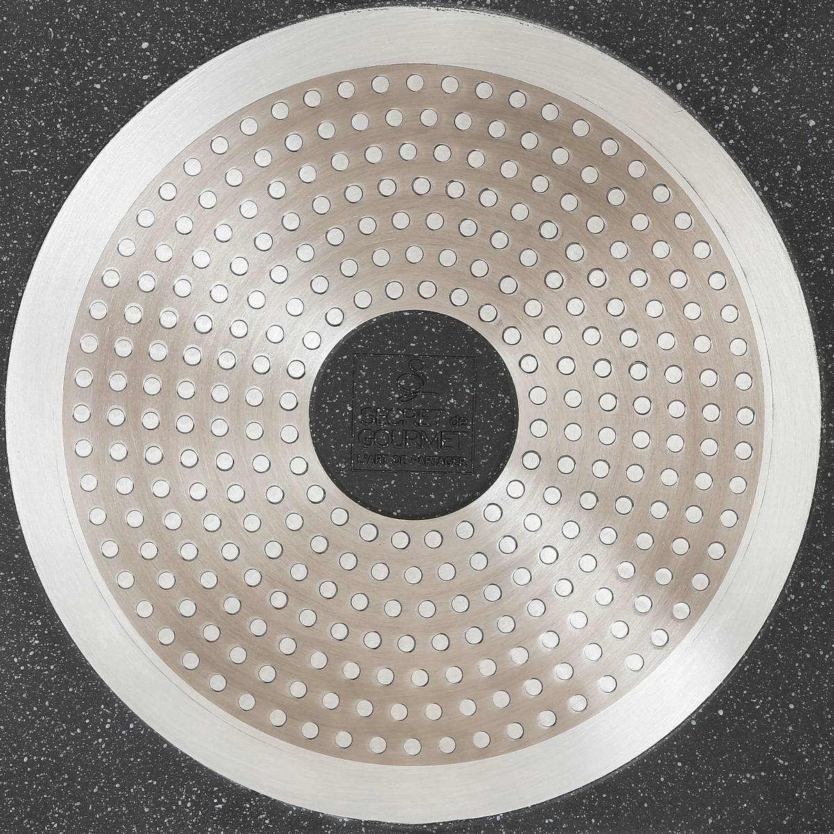 Plancha aluminium, 45x27 cm Caractère