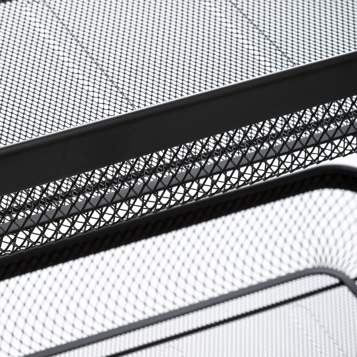 Desserte à roulettes 3 étages, noir Mayaj