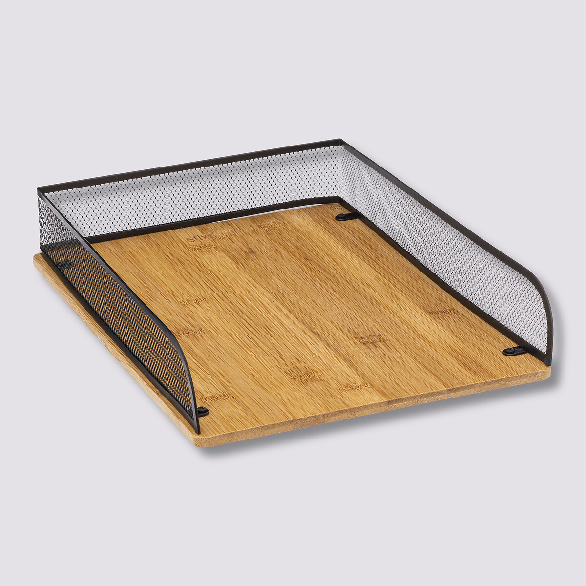 Range-documents bambou, noir Mayaj