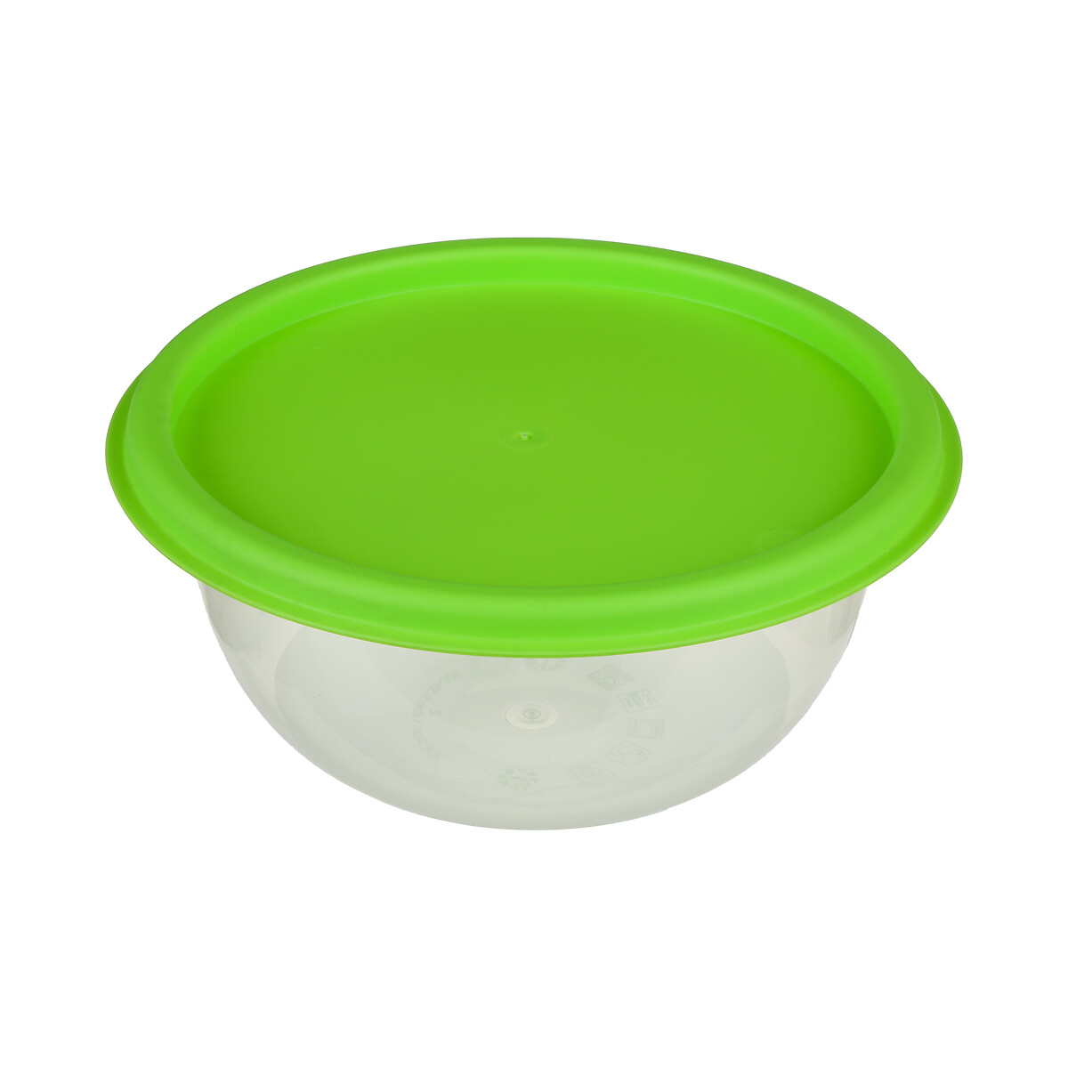 6 boîtes de conservation rondes Colors