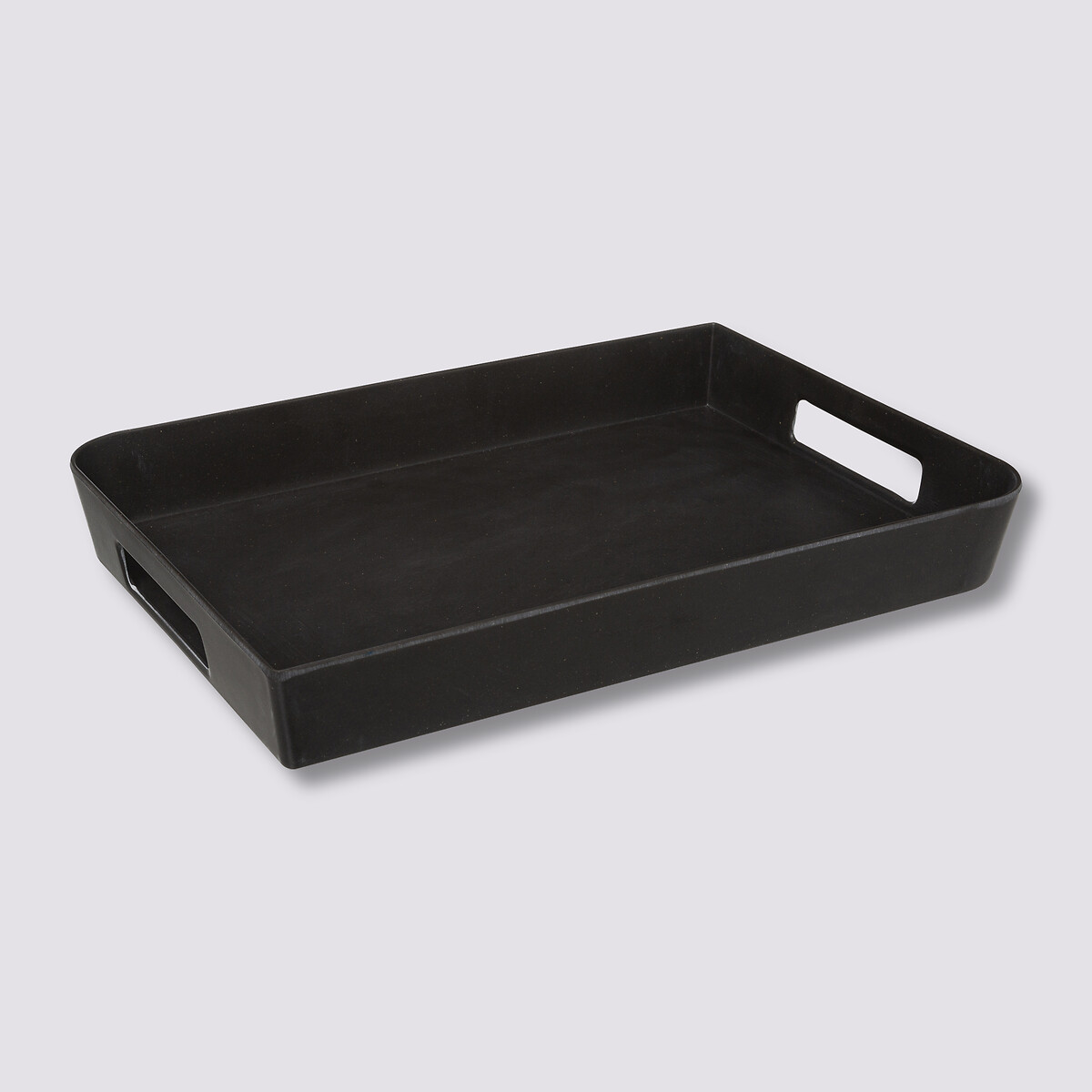 Plateau 35x25 cm, gris charbon Modern color