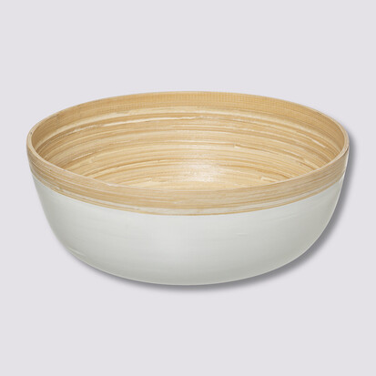 Saladier d30 cm, blanc Modern color