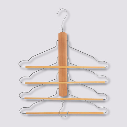 Cintre 4 pantalons en bois Hang'up+
