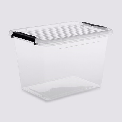 Boîte en plastique transparente 19l Clip'n box