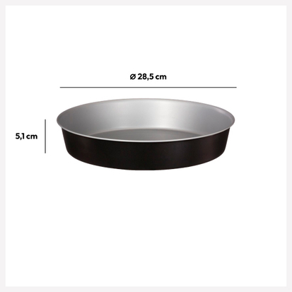 Moule à manqué métal 28cm Signature