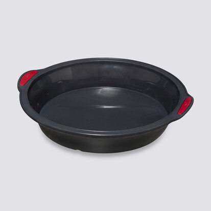 Moule à manqué silicone 25cm- noir,rouge Silitop