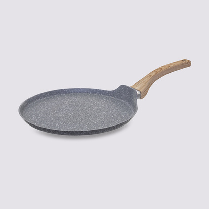 Crêpière aluminium forgé, 28 cm Nature