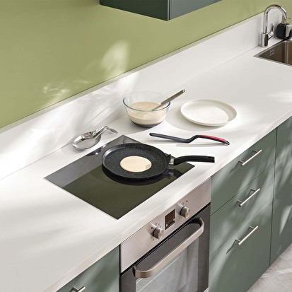 Crêpière aluminium forgé, 28 cm Caractère