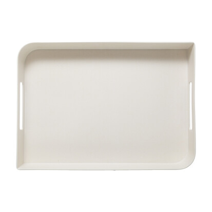 Plateau 35x25 cm, blanc Modern color