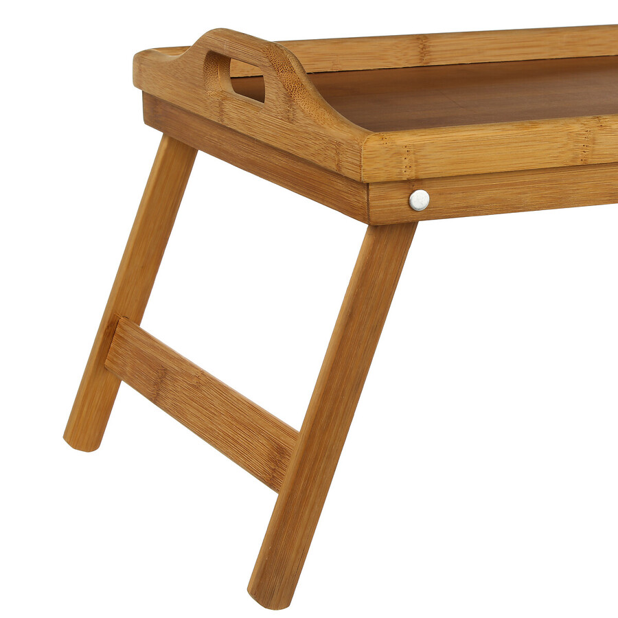 Plateau 50x30cm avec pieds Bambou