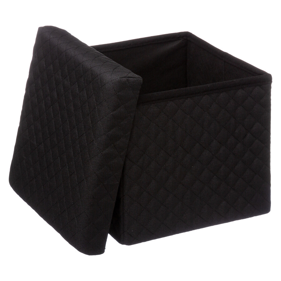 Pouf pliable 31x31 cm, noir Mix'n modul