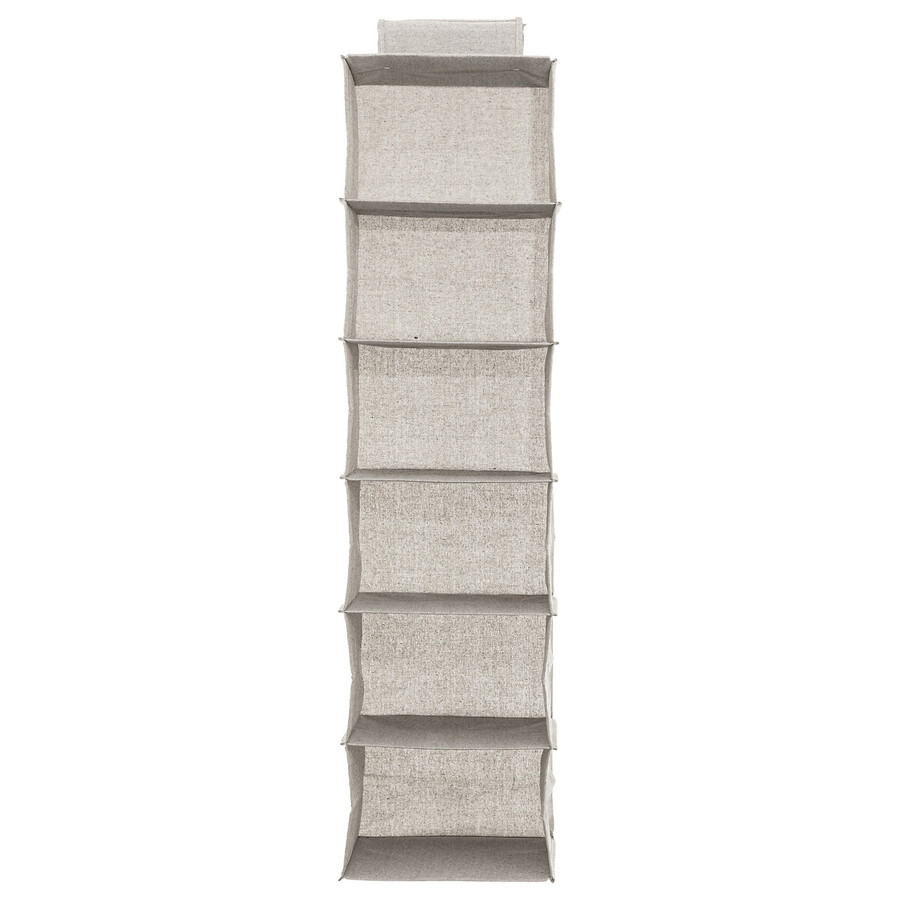 Housse rangements 6 cases, gris clair Orga