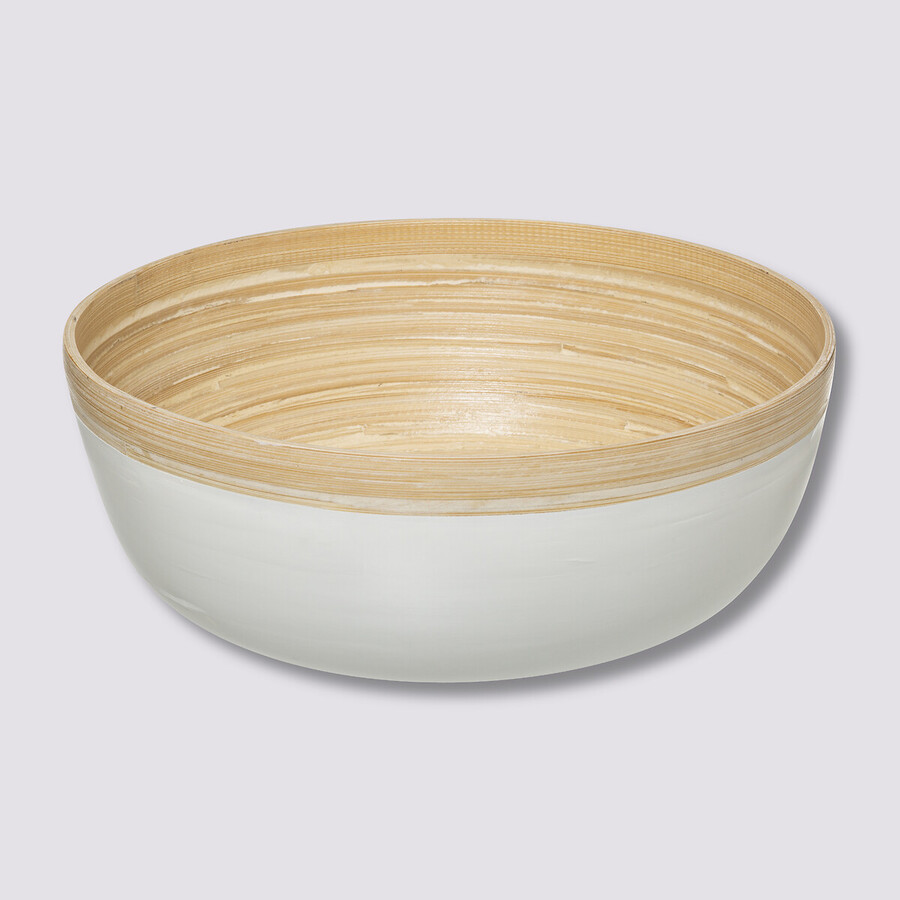 Saladier d30 cm, blanc Modern color