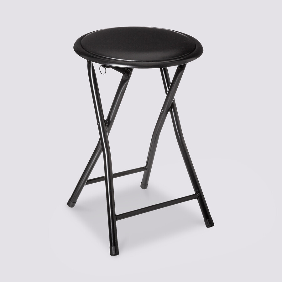 Tabouret pliants, noir 