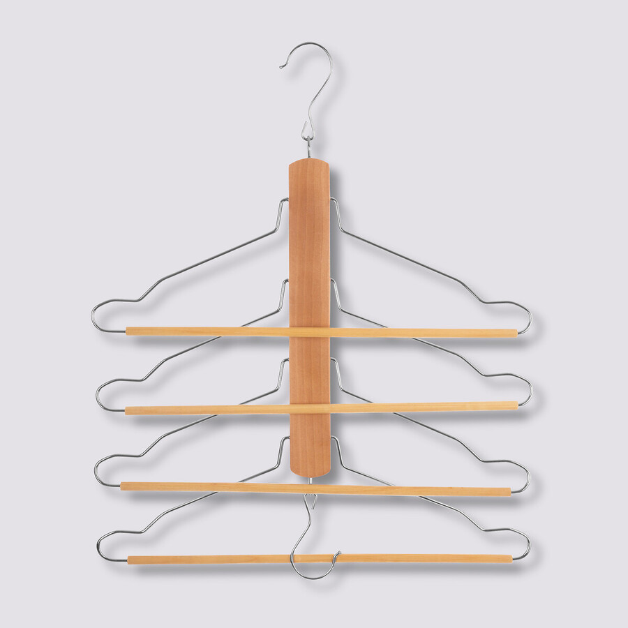 Cintre 4 pantalons en bois Hang'up+