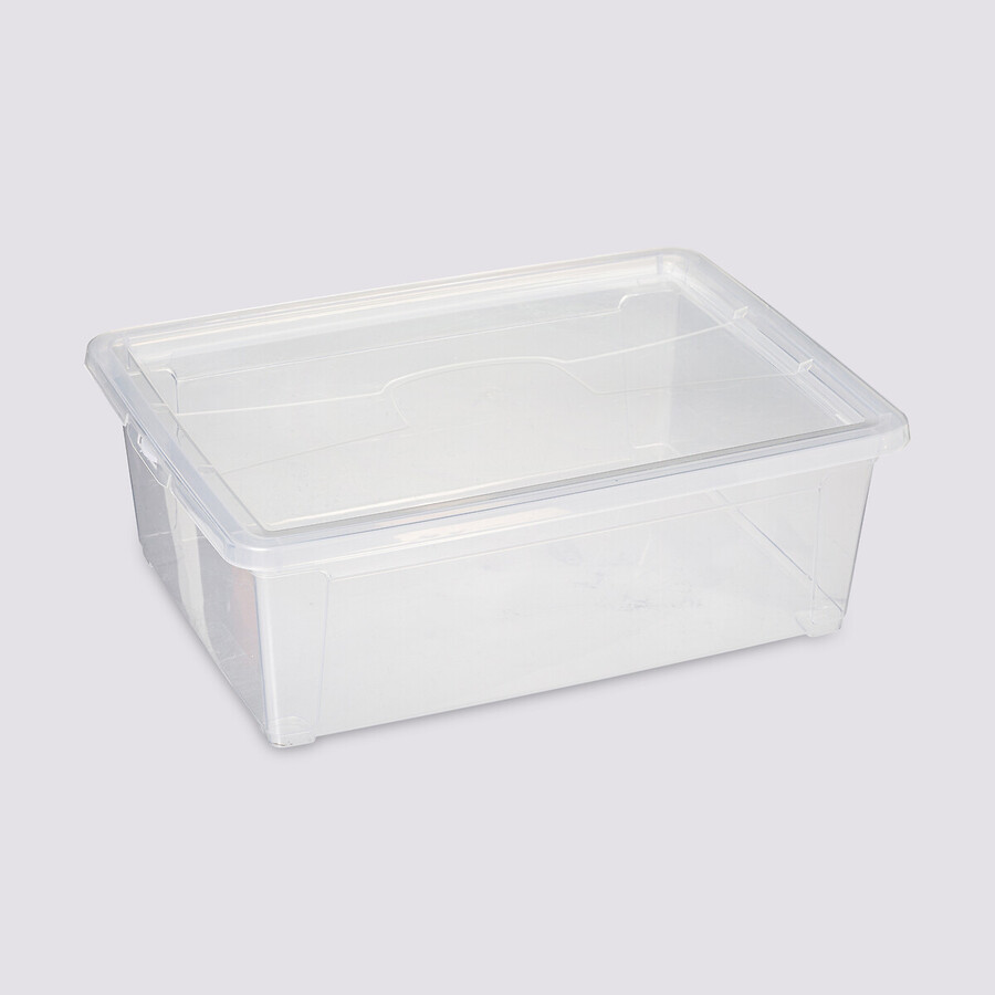 Boîte en plastique transparente 11l Store'n box
