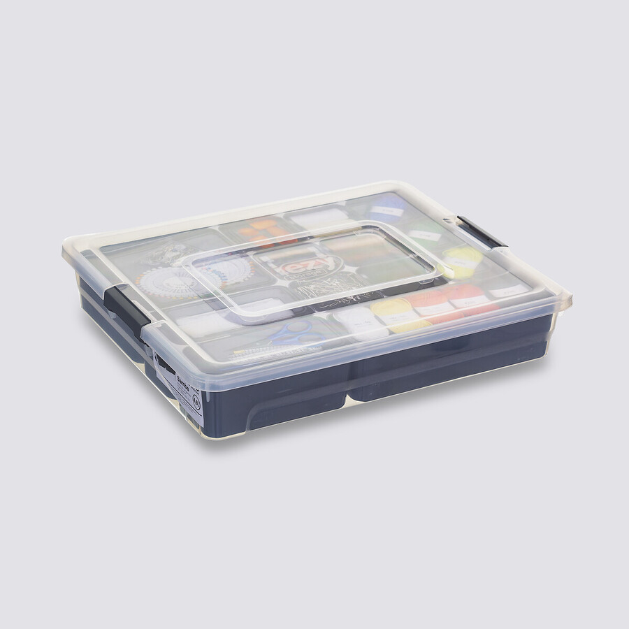 Boîte en plastique compartimentée 4,8l Orga+