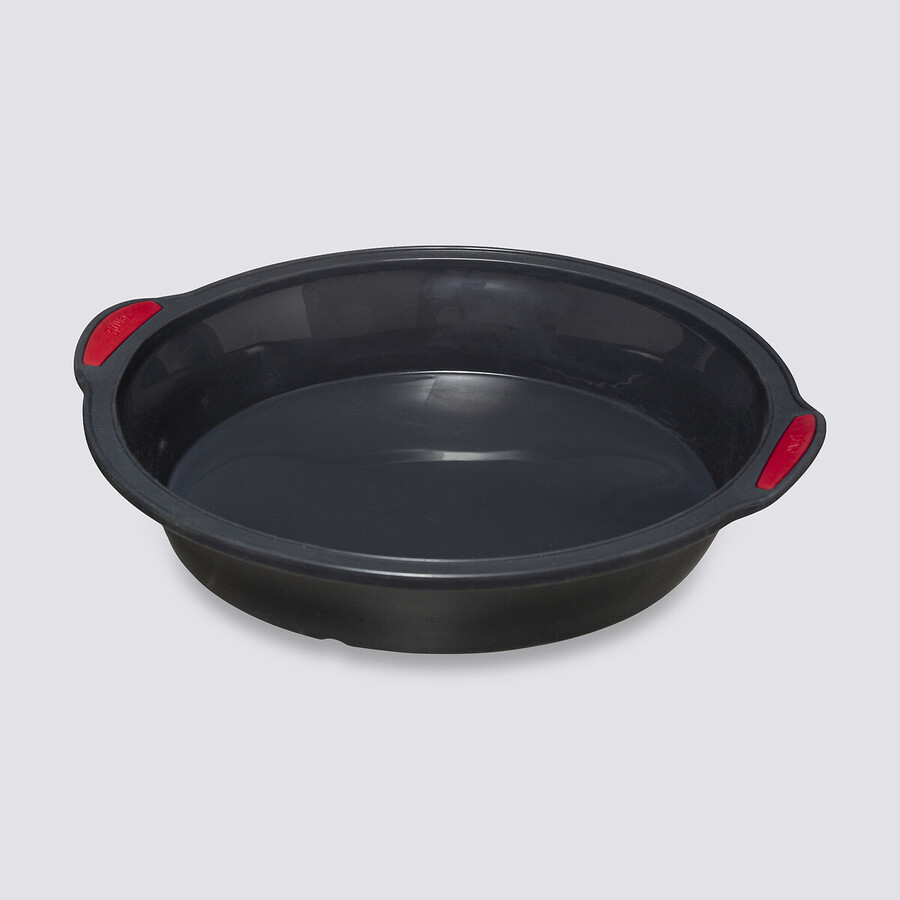 Moule à manqué silicone 25cm- noir,rouge Silitop