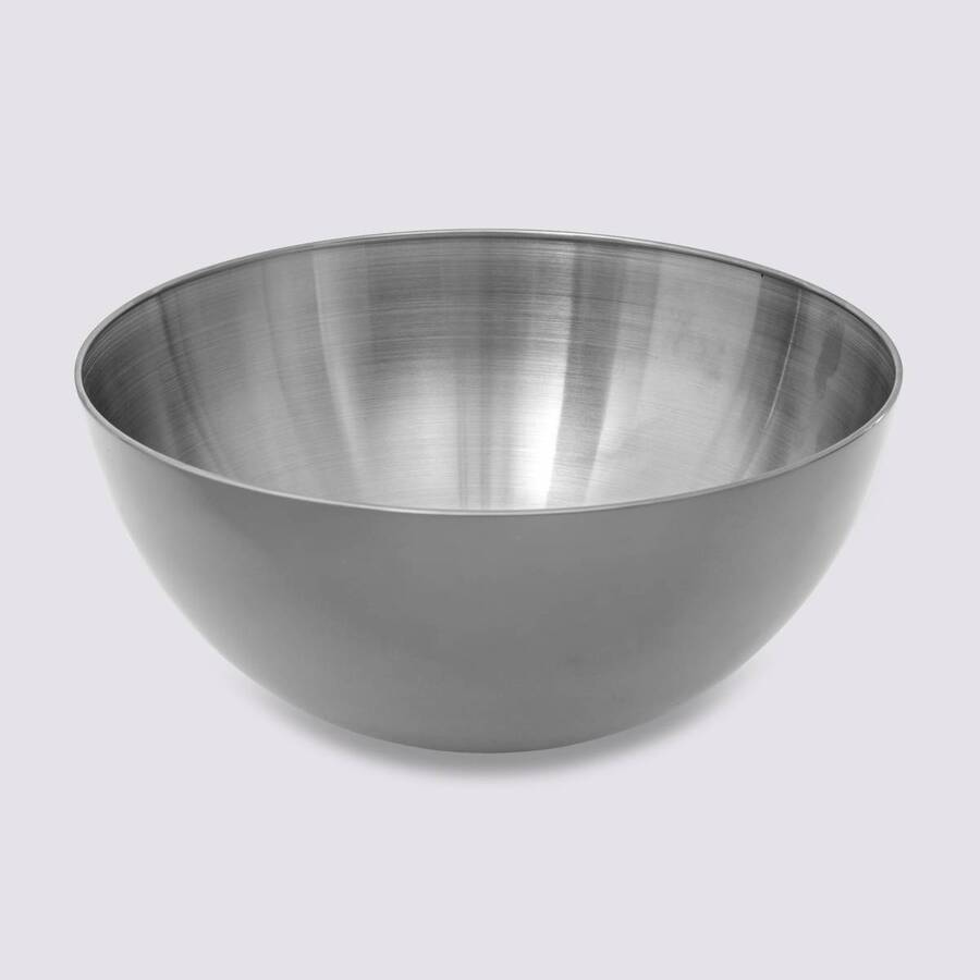 Saladier antidérapant d29 cm, inox 
