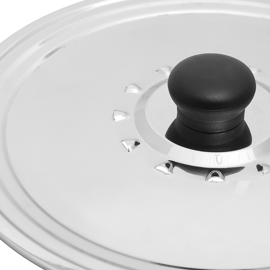 Couvercle en inox universel, 22/24/26 cm 