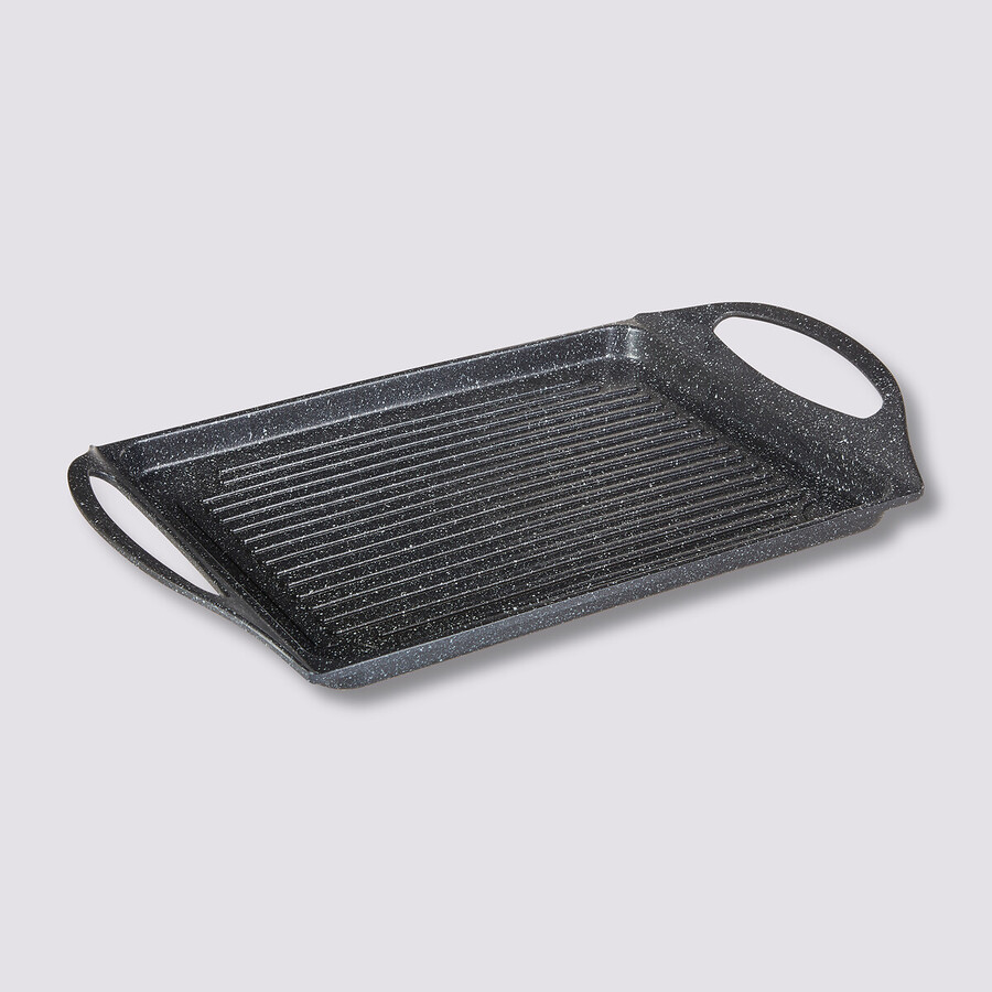 Plancha aluminium, 45x27 cm Caractère