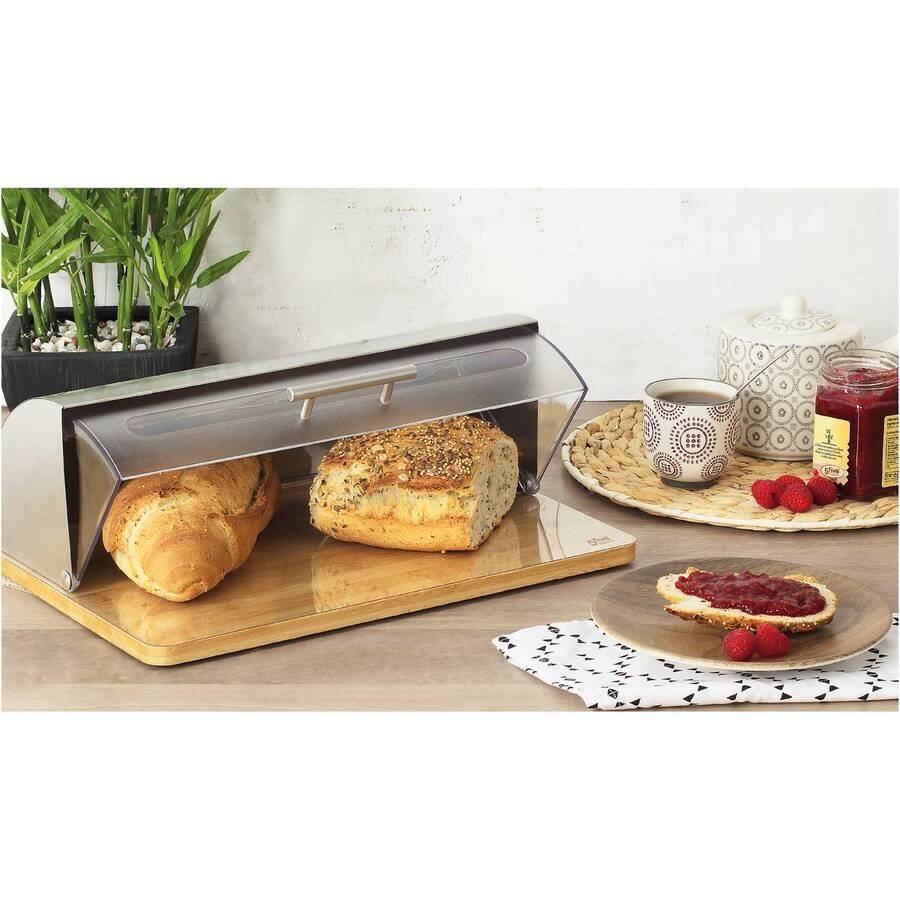 Boîte à pain bambou 37cm Bambou