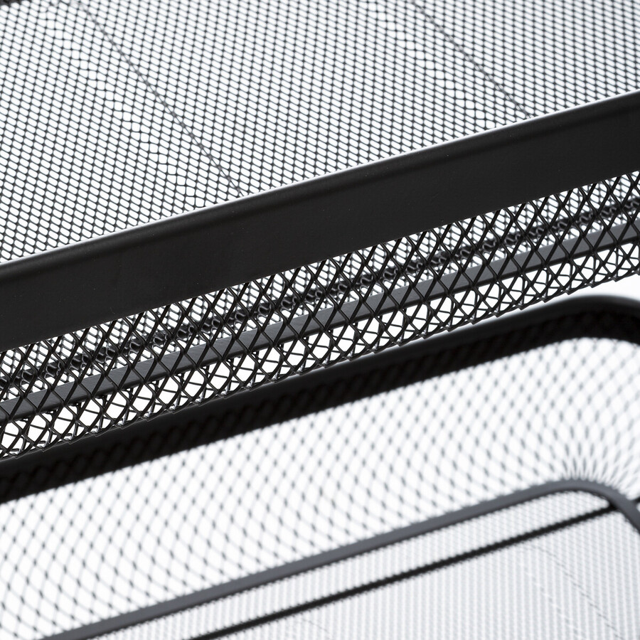 Desserte à roulettes 3 étages, noir Mayaj