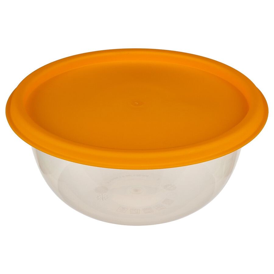 6 boîtes de conservation rondes Colors