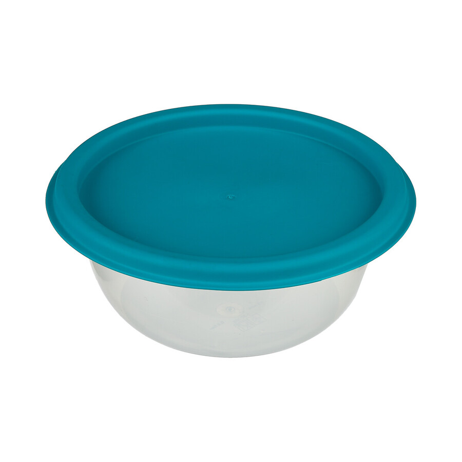 6 boîtes de conservation rondes Colors