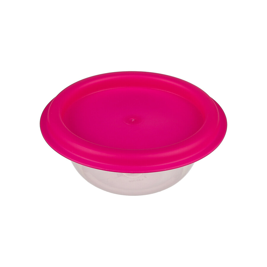 6 boîtes de conservation rondes Colors