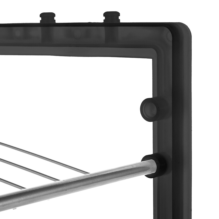 Range-chaussures x6, noir Staky