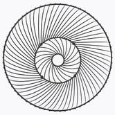 Corbeille torsadée en métal 30 cm, noir