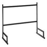 Organiseur d'évier égouttoir en métal, noir Ancien prix : 29,99€