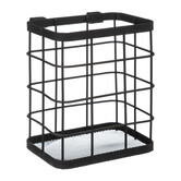 Organiseur d'évier égouttoir en métal, noir Ancien prix : 29,99€