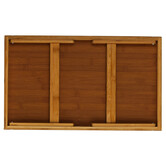 Plateau 50x30cm avec pieds Bambou