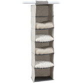 Housse rangements 6 cases, gris clair Orga