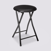 Tabouret pliants, noir 