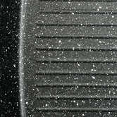 Grill aluminium forgé, 28 cm Caractère