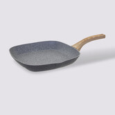 Grill aluminium forgé, 28 cm Nature