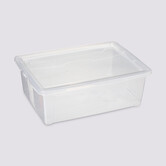 Boîte en plastique transparente 11l Store'n box