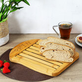 Planche à découper à pain 34x26 cm Bambou