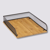 Range-documents bambou, noir Mayaj