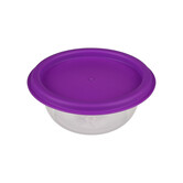 6 boîtes de conservation rondes Colors