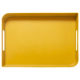 Plateau 35x25 cm, jaune moutarde Modern color
