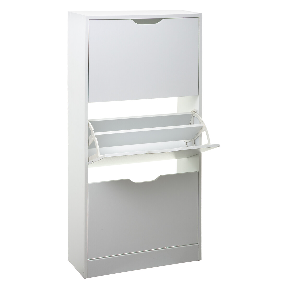 Meuble range-chaussures 3 tiroirs, blanc Drawy