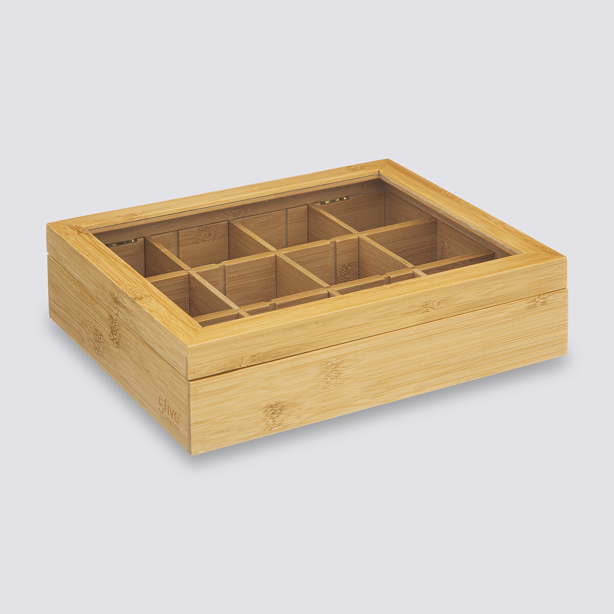 Boîte à thé 12 compartiments Bambou